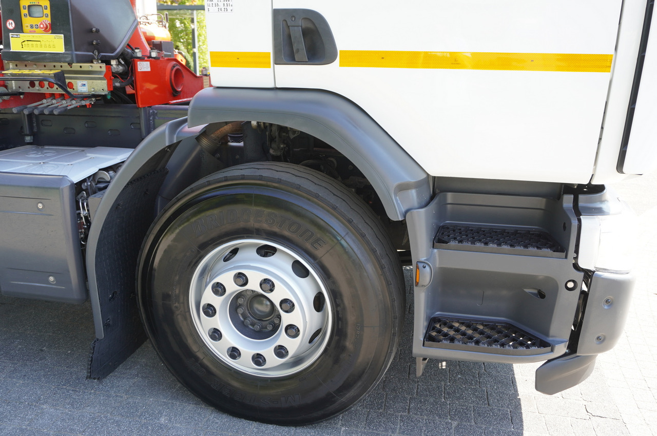 Platforminis/ Bortinis sunkvežimis, Sunkvežimis su kranu RENAULT C280 DTI 8 / FASSI crane 5.6 T / range 8 m / Flatbed 15 EPAL: foto 11