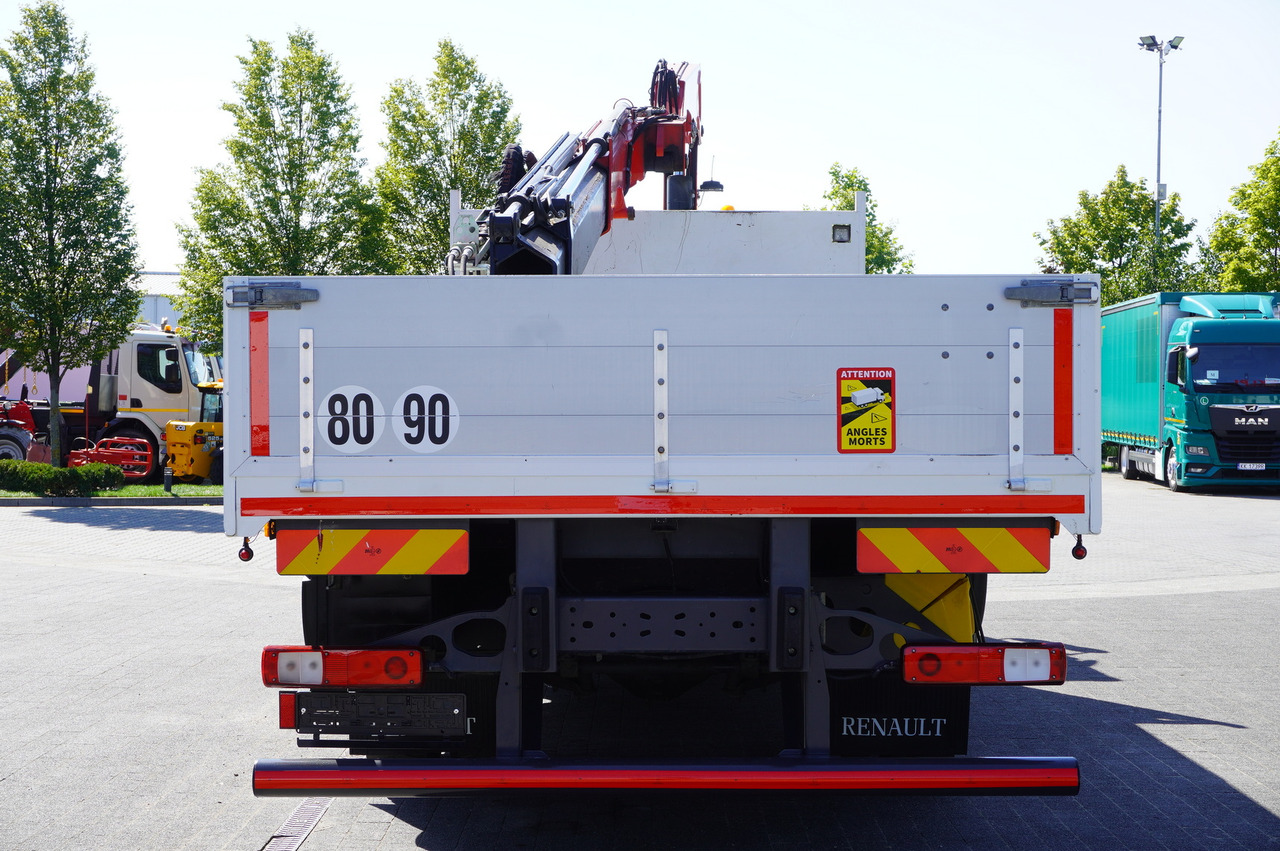 RENAULT C280 DTI 8 / FASSI crane 5.6 T / range 8 m / Flatbed 15 EPAL - Sunkvežimis su kranu: foto 3 RENAULT C280 DTI 8 / FASSI crane 5.6 T / range 8 m / Flatbed 15 EPAL - Sunkvežimis su kranu: foto 3