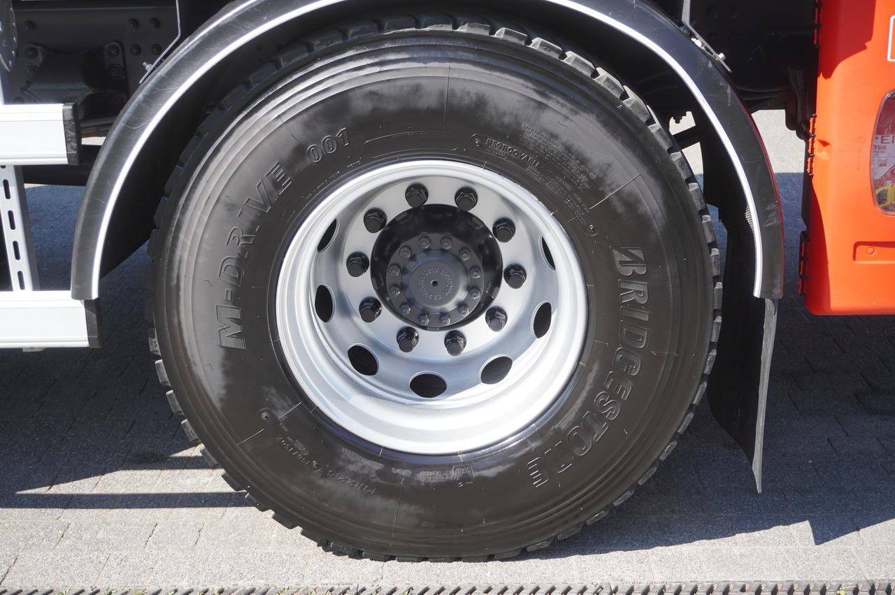 Platforminis/ Bortinis sunkvežimis, Sunkvežimis su kranu RENAULT C280 DTI 8 / FASSI crane 5.6 T / range 8 m / Flatbed 15 EPAL: foto 10