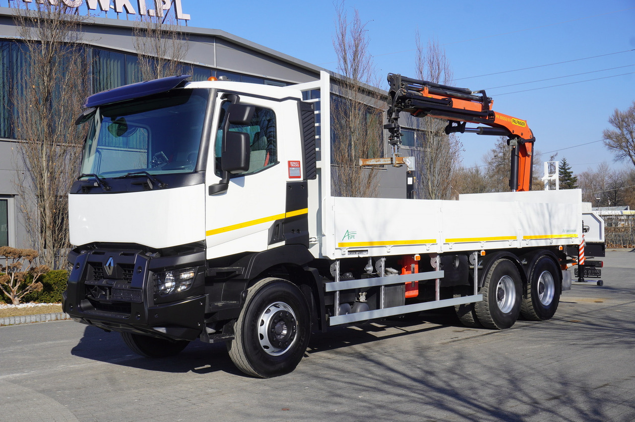 RENAULT C380 / 6x4 / HDS Palfinger PK 18002-EH 6000 kg - Sunkvežimis su kranu: foto 2 RENAULT C380 / 6x4 / HDS Palfinger PK 18002-EH 6000 kg - Sunkvežimis su kranu: foto 2