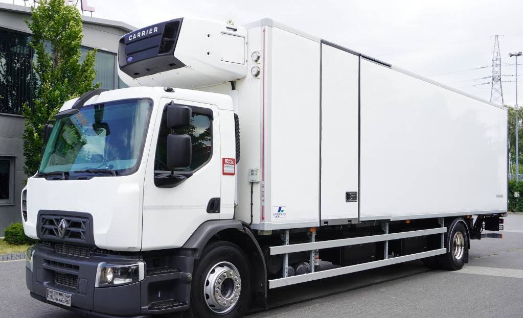 RENAULT D19 285 HP E6 Cold storage/ ATP/FNA / 22 Pallets / BITEMPERATURE - Refrižeratorius sunkvežimis: foto 1 RENAULT D19 285 HP E6 Cold storage/ ATP/FNA / 22 Pallets / BITEMPERATURE - Refrižeratorius sunkvežimis: foto 1