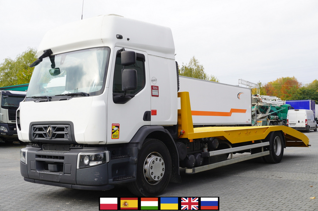 RENAULT D19 Wide Glob / 7.8 m NEW tow truck / 280 tho. km - Evakuatorius: foto 1 RENAULT D19 Wide Glob / 7.8 m NEW tow truck / 280 tho. km - Evakuatorius: foto 1