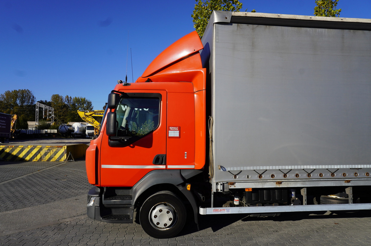 Tentinis sunkvežimis RENAULT Midlum 12.245 / dropside / sleeper / 18 pallets: foto 9