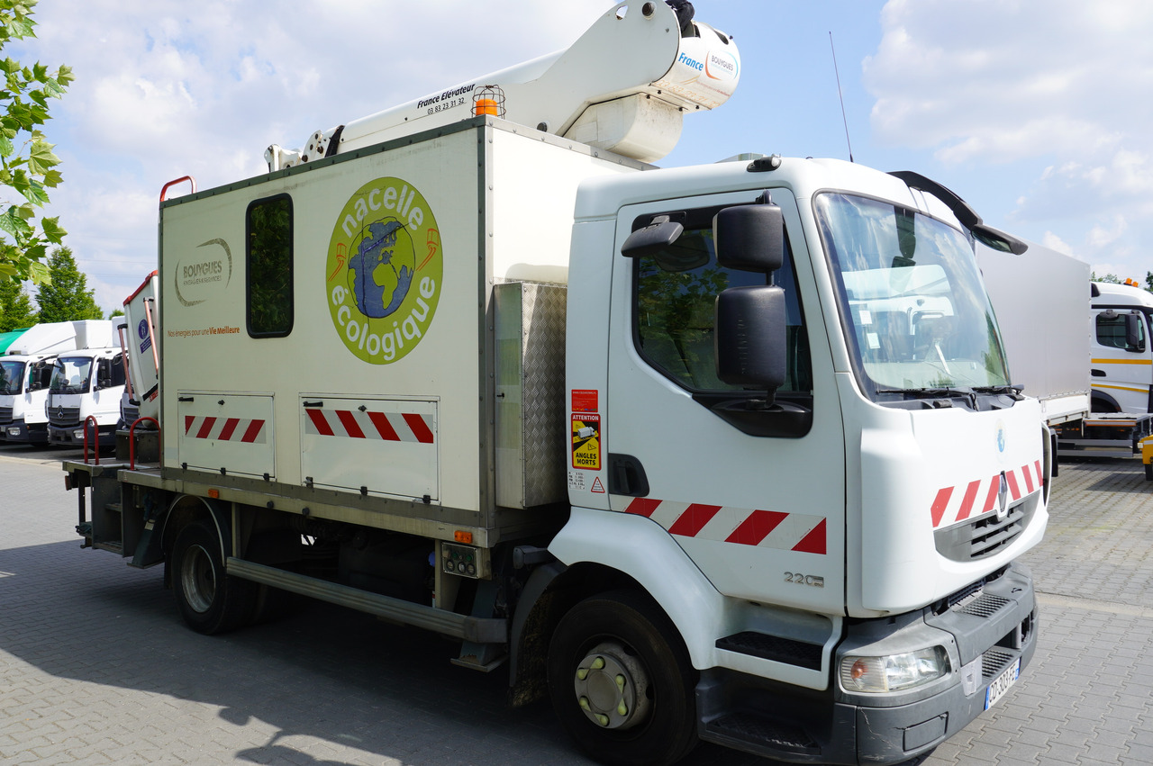RENAULT Midlum 220 DXi 16m lift - Autobokštelio: foto 3 RENAULT Midlum 220 DXi 16m lift - Autobokštelio: foto 3
