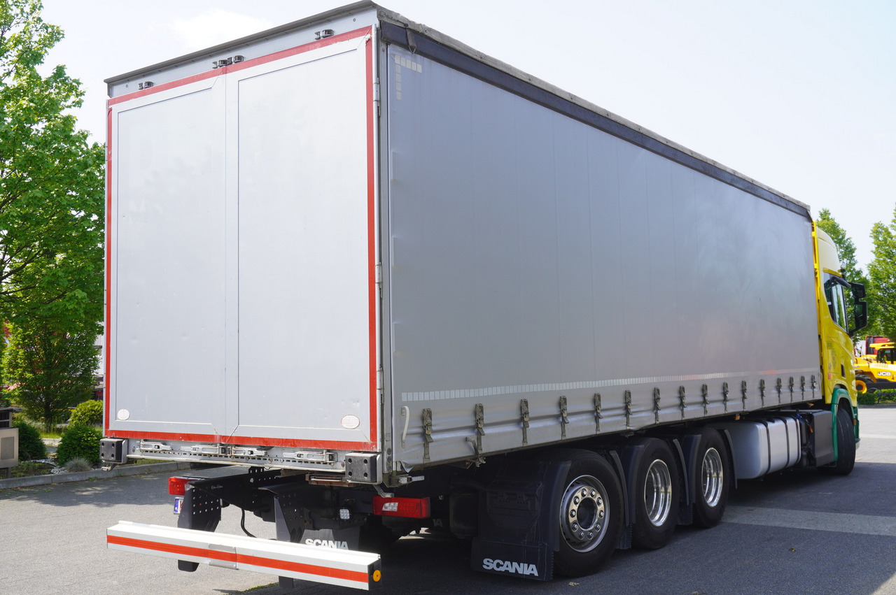 SCANIA R650 V8 8x4 /4 / 2020 / Curtainsider 23 EPAL - Tentinis sunkvežimis: foto 4 SCANIA R650 V8 8x4 /4 / 2020 / Curtainsider 23 EPAL - Tentinis sunkvežimis: foto 4