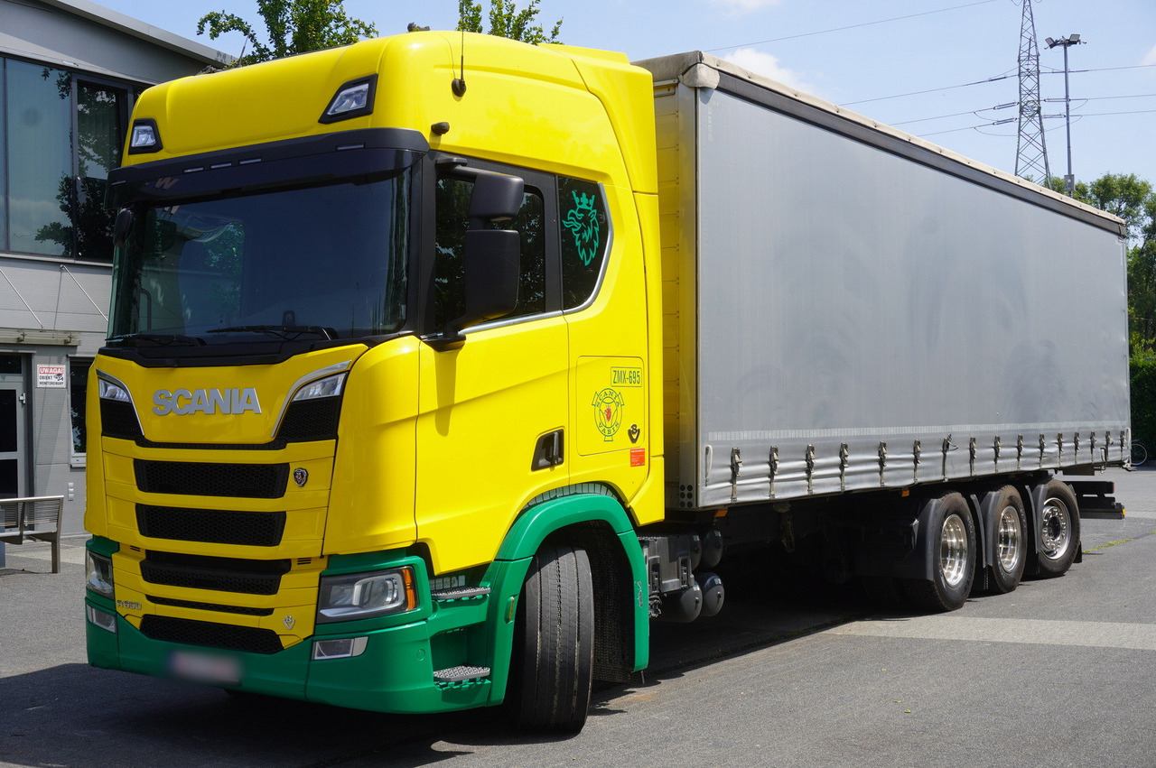 SCANIA R650 V8 8x4 /4 / 2020 / Curtainsider 23 EPAL - Tentinis sunkvežimis: foto 2 SCANIA R650 V8 8x4 /4 / 2020 / Curtainsider 23 EPAL - Tentinis sunkvežimis: foto 2