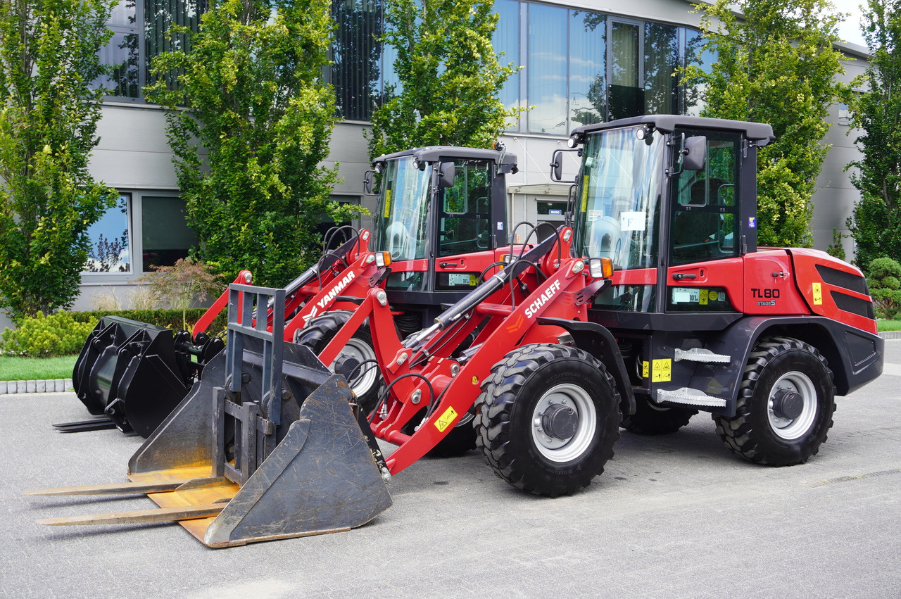 SCHAEFF Yanmar/SCHAEFF TL80 Wheel Loader / 2023 / 2000 Hours! / 2 units - Ratinis krautuvas: foto 1 SCHAEFF Yanmar/SCHAEFF TL80 Wheel Loader / 2023 / 2000 Hours! / 2 units - Ratinis krautuvas: foto 1