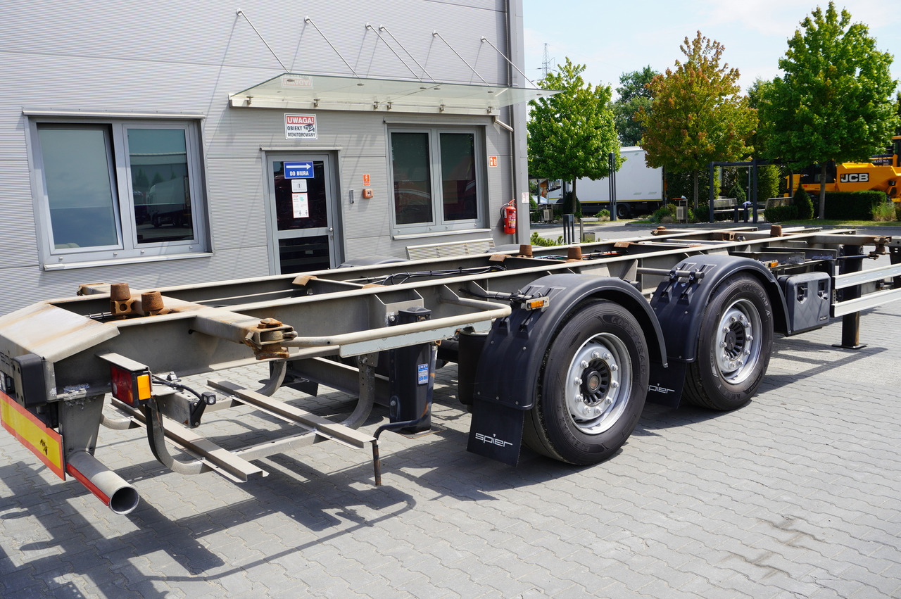 SPIER Trailer ZWL 290 BDF / 18 t - Važiuoklės priekaba: foto 1 SPIER Trailer ZWL 290 BDF / 18 t - Važiuoklės priekaba: foto 1