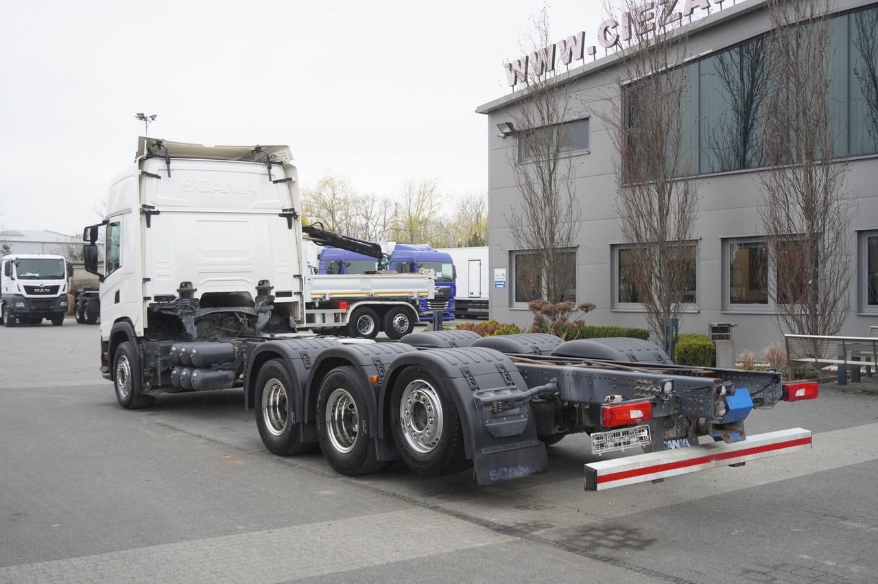 Scania G540 8x4 / Chassis 8.7 m / Steered axle / 2021 - Važiuoklės sunkvežimis: foto 4 Scania G540 8x4 / Chassis 8.7 m / Steered axle / 2021 - Važiuoklės sunkvežimis: foto 4