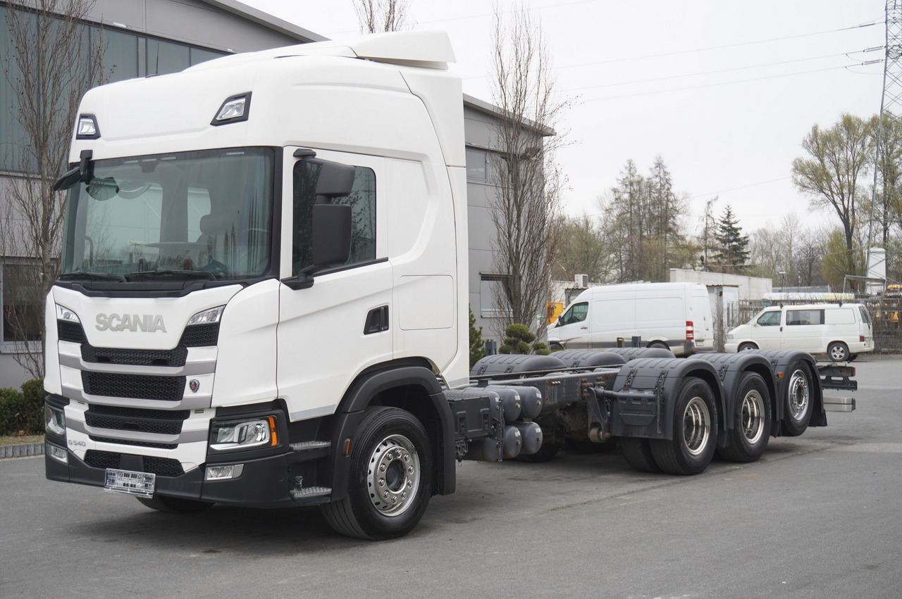 Scania G540 8x4 / Chassis 8.7 m / Steered axle / 2021 - Sunkvežimis su kranu: foto 2 Scania G540 8x4 / Chassis 8.7 m / Steered axle / 2021 - Sunkvežimis su kranu: foto 2