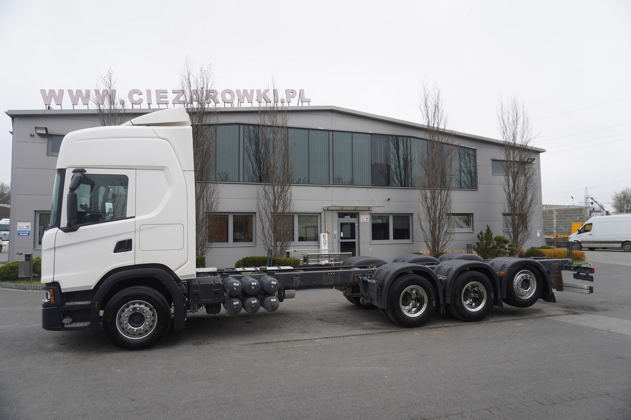 Scania G540 8x4 / Chassis 8.7 m / Steered axle / 2021 - Važiuoklės sunkvežimis: foto 3 Scania G540 8x4 / Chassis 8.7 m / Steered axle / 2021 - Važiuoklės sunkvežimis: foto 3