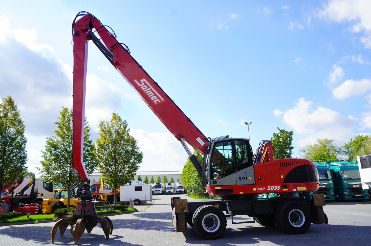 Solmec EXP 5035 / 6000 mth ! / 37t material handler - Ratinis ekskavatorius: foto 5 Solmec EXP 5035 / 6000 mth ! / 37t material handler - Ratinis ekskavatorius: foto 5