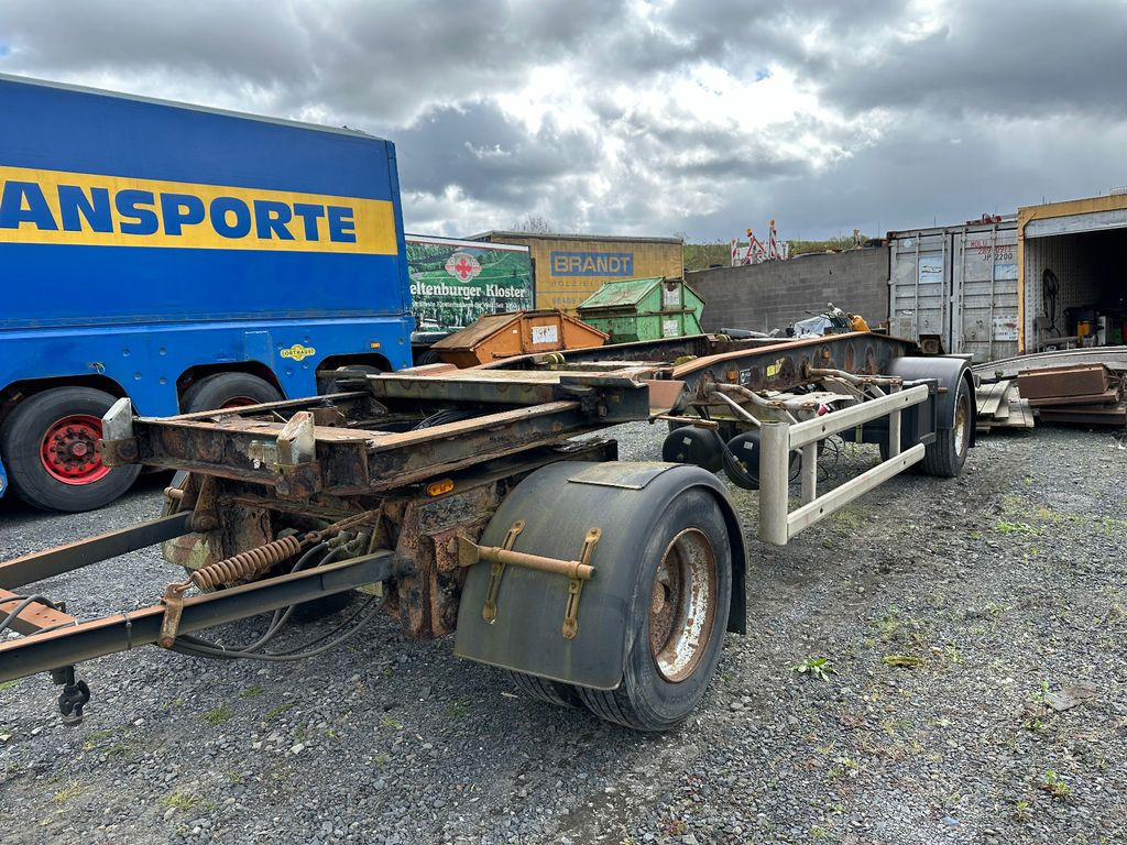 Hoffmann HSA 18,65 Absetz- Abrollanhänger - Kablio/ Skip loader priekaba: foto 1 Hoffmann HSA 18,65 Absetz- Abrollanhänger - Kablio/ Skip loader priekaba: foto 1