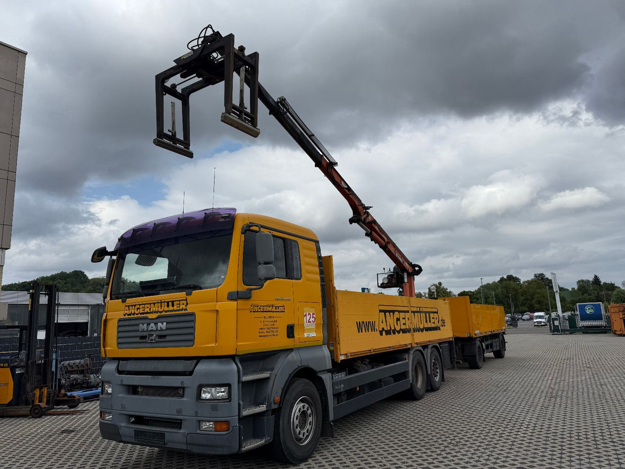 MAN TGA 26,440 TEREX TLC 165,2-A19 ACM SYSTEM - Sunkvežimis su kranu: foto 1 MAN TGA 26,440 TEREX TLC 165,2-A19 ACM SYSTEM - Sunkvežimis su kranu: foto 1