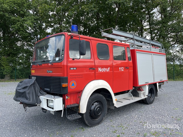 1994 Iveco LF 16 TS 4x4 Crew Cab Fire Truck - Gaisrinė mašina: foto 1 1994 Iveco LF 16 TS 4x4 Crew Cab Fire Truck - Gaisrinė mašina: foto 1