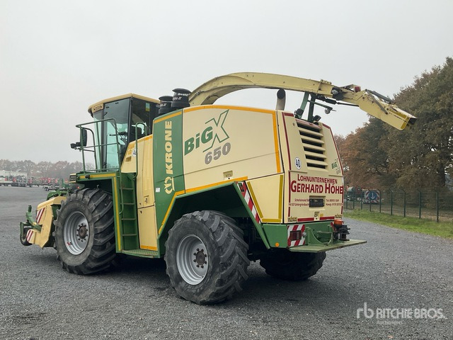2008 Krone Big X 650 4WD Forage Harvester - Pašarų kombainas: foto 4 2008 Krone Big X 650 4WD Forage Harvester - Pašarų kombainas: foto 4