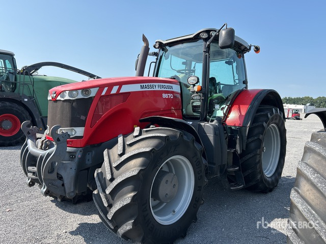 2010 Massey Ferguson 8670 Dyna-VT 4WD Tractor - Traktorius: foto 2 2010 Massey Ferguson 8670 Dyna-VT 4WD Tractor - Traktorius: foto 2