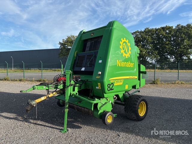 2012 John Deere 864P Round Baler - Ruloninis presas: foto 1 2012 John Deere 864P Round Baler - Ruloninis presas: foto 1