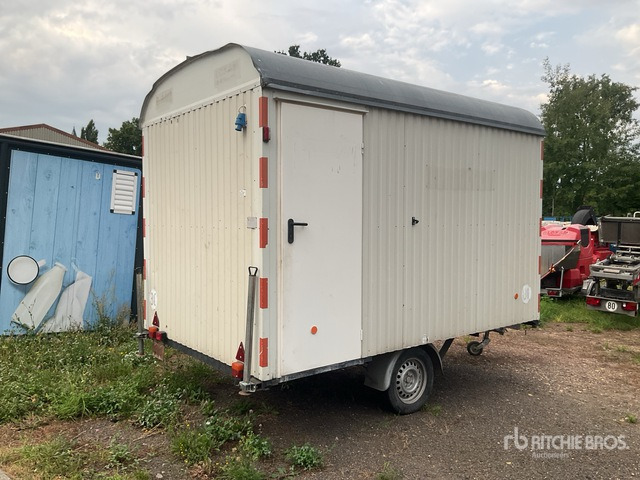 2012 Warrlich 3,50/80/KM/H S/A Enclosed Trailer - Buitinis konteineris, Priekaba: foto 3 2012 Warrlich 3,50/80/KM/H S/A Enclosed Trailer - Buitinis konteineris, Priekaba: foto 3
