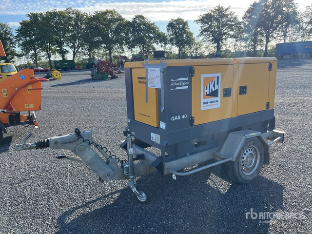2014 Atlas Copco QAS40 40 kVA Generator Set - Elektrinis generatorius: foto 2 2014 Atlas Copco QAS40 40 kVA Generator Set - Elektrinis generatorius: foto 2
