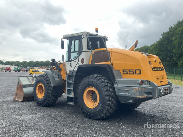 2014 Liebherr L 550 Wheel Loader - Ratinis krautuvas: foto 4 2014 Liebherr L 550 Wheel Loader - Ratinis krautuvas: foto 4