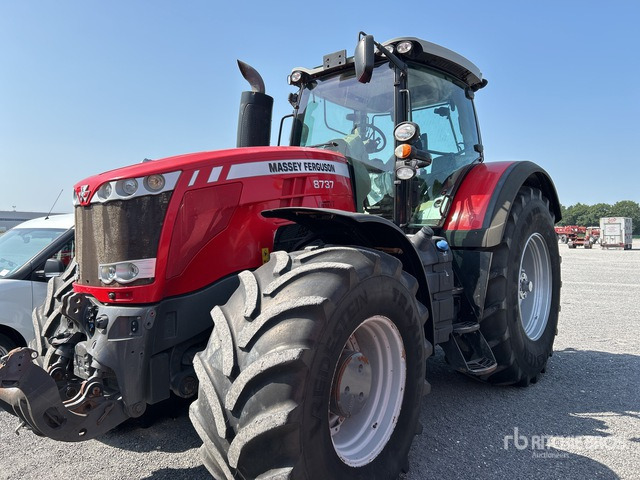 2014 Massey Ferguson 8737 DVT Exclusive 4WD Tractor - Traktorius: foto 2 2014 Massey Ferguson 8737 DVT Exclusive 4WD Tractor - Traktorius: foto 2