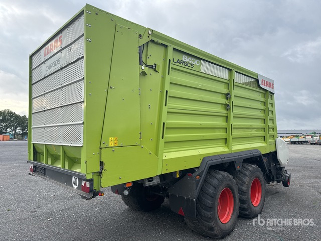 2016 Claas Cargos 8400 T/A Silage Wagon - Priekaba rinktuvė: foto 4 2016 Claas Cargos 8400 T/A Silage Wagon - Priekaba rinktuvė: foto 4