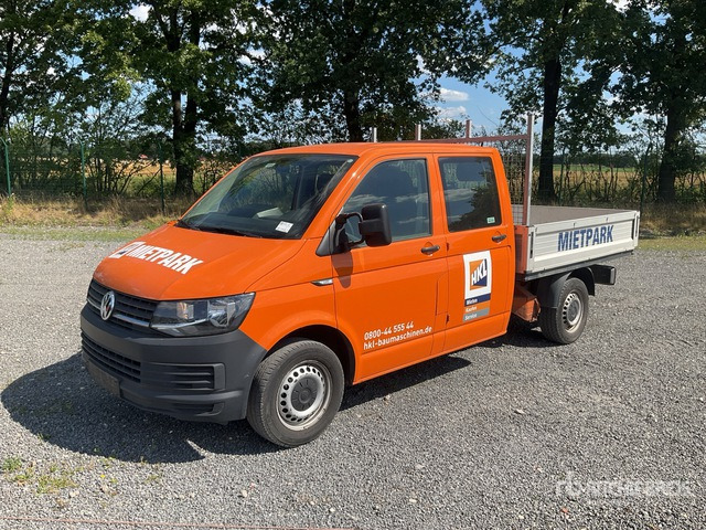 2019 Volkswagen T6 Transporter 4x2 Crew Cab Flatbed Truck - Platforminis/ Bortinis sunkvežimis: foto 1 2019 Volkswagen T6 Transporter 4x2 Crew Cab Flatbed Truck - Platforminis/ Bortinis sunkvežimis: foto 1