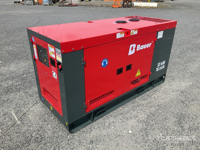 2025 Bauer Generatoren GFS-12 ATS 15 kVA (Unused) Generator Set - Elektrinis generatorius: foto 3 2025 Bauer Generatoren GFS-12 ATS 15 kVA (Unused) Generator Set - Elektrinis generatorius: foto 3