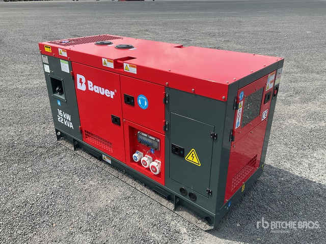 2025 Bauer Generatoren GFS-16 ATS 20 kVA (Unused) Generator Set - Elektrinis generatorius: foto 1 2025 Bauer Generatoren GFS-16 ATS 20 kVA (Unused) Generator Set - Elektrinis generatorius: foto 1
