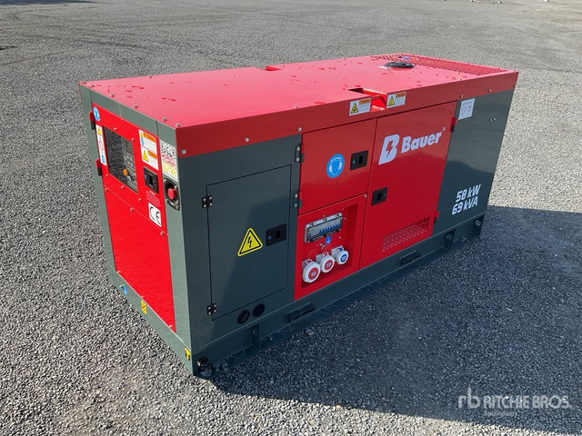 2025 Bauer Generatoren GFS-50 ATS 62.5 kVA (Unused) Generator Set - Elektrinis generatorius: foto 2 2025 Bauer Generatoren GFS-50 ATS 62.5 kVA (Unused) Generator Set - Elektrinis generatorius: foto 2