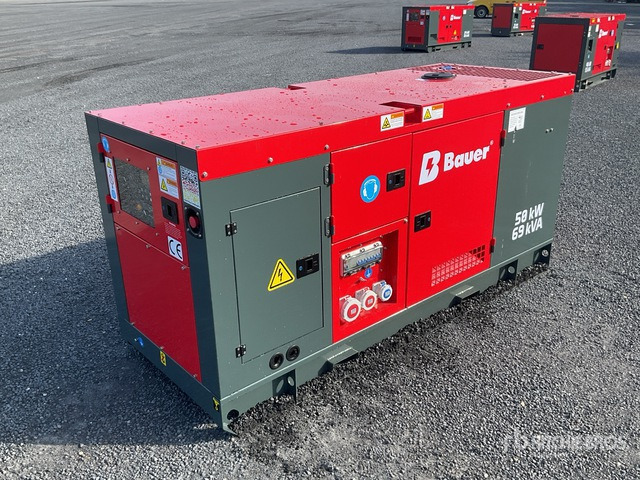 2025 Bauer Generatoren GFS-50 ATS 62.5 kVA (Unused) Generator Set - Elektrinis generatorius: foto 2 2025 Bauer Generatoren GFS-50 ATS 62.5 kVA (Unused) Generator Set - Elektrinis generatorius: foto 2