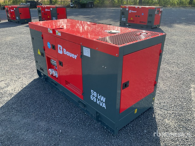 2025 Bauer Generatoren GFS-50 ATS 62.5 kVA (Unused) Generator Set - Elektrinis generatorius: foto 3 2025 Bauer Generatoren GFS-50 ATS 62.5 kVA (Unused) Generator Set - Elektrinis generatorius: foto 3