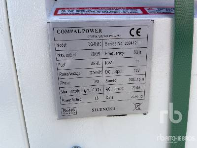 COMPAL POWER VG-R110 10kW (Unused) - Elektrinis generatorius: foto 5 COMPAL POWER VG-R110 10kW (Unused) - Elektrinis generatorius: foto 5