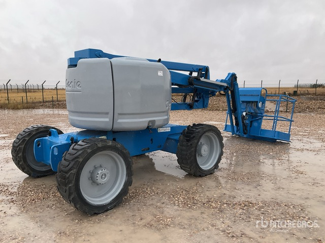 2007 Genie Z45/25 4WD Diesel Articulating Boom Lift - Alkūninis keltuvas: foto 1 2007 Genie Z45/25 4WD Diesel Articulating Boom Lift - Alkūninis keltuvas: foto 1