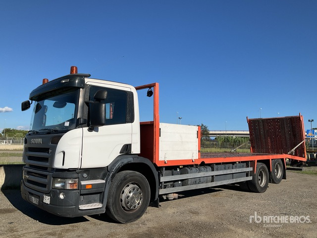 2007 Scania P310 6x2 Flatbed Truck - Platforminis/ Bortinis sunkvežimis: foto 2 2007 Scania P310 6x2 Flatbed Truck - Platforminis/ Bortinis sunkvežimis: foto 2