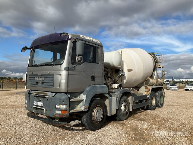 2008 MAN TGA H414FFDC 8x4 Mixer Truck - Betonvežis: foto 2 2008 MAN TGA H414FFDC 8x4 Mixer Truck - Betonvežis: foto 2