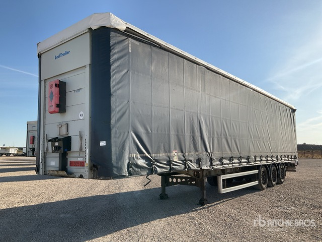 2011 Lecitrailer 3E20 Tri/A XL 3M Multilock Curtain Side Trailer - Tentinė priekaba: foto 1 2011 Lecitrailer 3E20 Tri/A XL 3M Multilock Curtain Side Trailer - Tentinė priekaba: foto 1