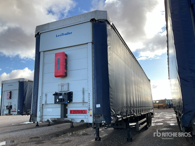 2011 Lecitrailer 3E20 Tri/A XL 3M Multilock Curtain Side Trailer - Tentinė priekaba: foto 1 2011 Lecitrailer 3E20 Tri/A XL 3M Multilock Curtain Side Trailer - Tentinė priekaba: foto 1