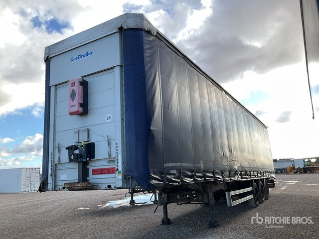 2011 Lecitrailer 3E20 Tri/A XL 3M Multilock Curtain Side Trailer - Tentinė priekaba: foto 1 2011 Lecitrailer 3E20 Tri/A XL 3M Multilock Curtain Side Trailer - Tentinė priekaba: foto 1