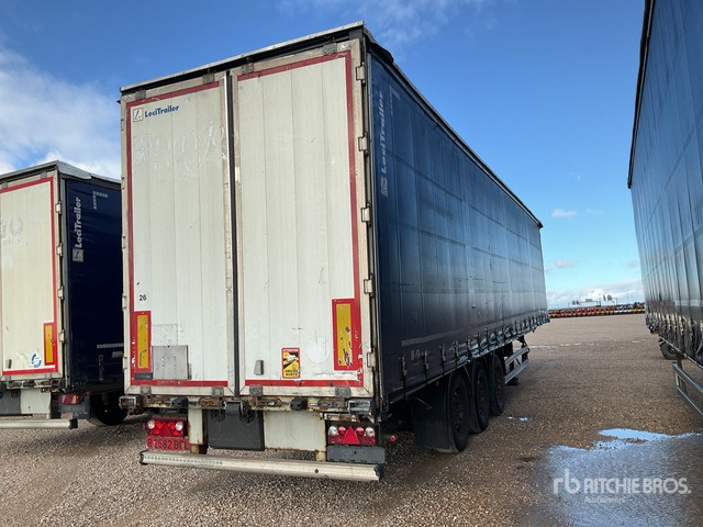 2011 Lecitrailer 3E20 Tri/A XL 3M Multilock Curtain Side Trailer - Tentinė priekaba: foto 4 2011 Lecitrailer 3E20 Tri/A XL 3M Multilock Curtain Side Trailer - Tentinė priekaba: foto 4