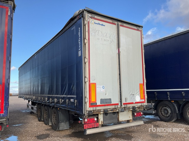 2011 Lecitrailer 3E20 Tri/A XL 3M Multilock Curtain Side Trailer - Tentinė priekaba: foto 4 2011 Lecitrailer 3E20 Tri/A XL 3M Multilock Curtain Side Trailer - Tentinė priekaba: foto 4