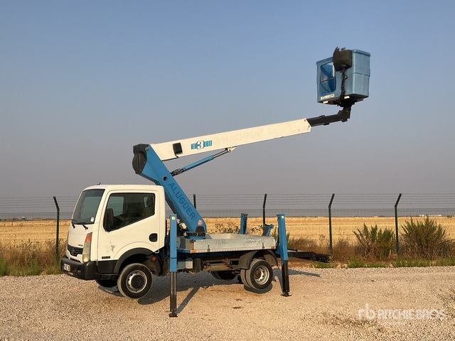 2013 Nissan Cabstar 35.12 2013 SOCAGE T318 18 m on 4x2 Cr ... Bucket Truck - Autobokštelio: foto 1 2013 Nissan Cabstar 35.12 2013 SOCAGE T318 18 m on 4x2 Cr ... Bucket Truck - Autobokštelio: foto 1