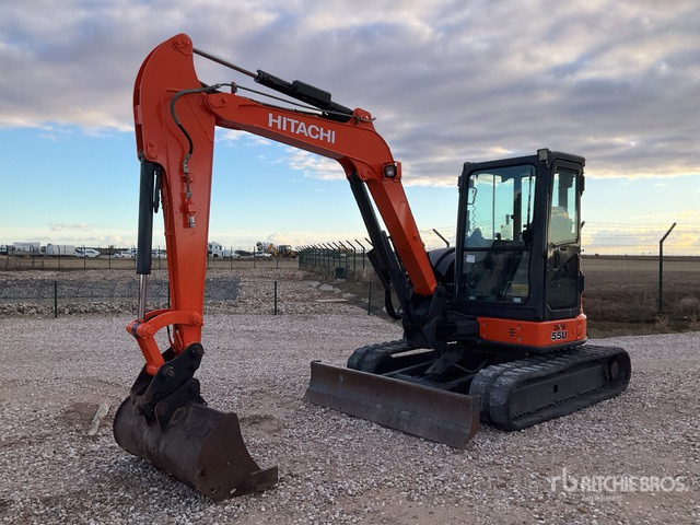2016 Hitachi ZX55U-5 Mini Excavator: <6.6t - Mini ekskavatorius: foto 2 2016 Hitachi ZX55U-5 Mini Excavator: <6.6t - Mini ekskavatorius: foto 2