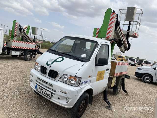 2017 DFSK C31 2018 Comet 10 m on 4x2 Bucket Truck - Autobokštelio: foto 2 2017 DFSK C31 2018 Comet 10 m on 4x2 Bucket Truck - Autobokštelio: foto 2