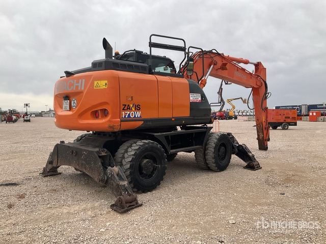 2017 Hitachi ZX170W-6 Wheel Excavator - Ratinis ekskavatorius: foto 3 2017 Hitachi ZX170W-6 Wheel Excavator - Ratinis ekskavatorius: foto 3