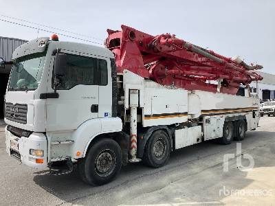 MAN TGA 41.440 2006 Junjin JS-M4815U 48 m on 8 ... - Betono siurblys: foto 1 MAN TGA 41.440 2006 Junjin JS-M4815U 48 m on 8 ... - Betono siurblys: foto 1