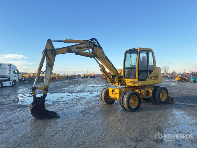 2001 Komatsu PW 95 Wheel Excavator - Ratinis ekskavatorius: foto 1 2001 Komatsu PW 95 Wheel Excavator - Ratinis ekskavatorius: foto 1