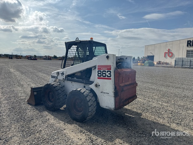 2002 Bobcat 863 High Flow Skid Steer Loader - Mini krautuvas: foto 4 2002 Bobcat 863 High Flow Skid Steer Loader - Mini krautuvas: foto 4