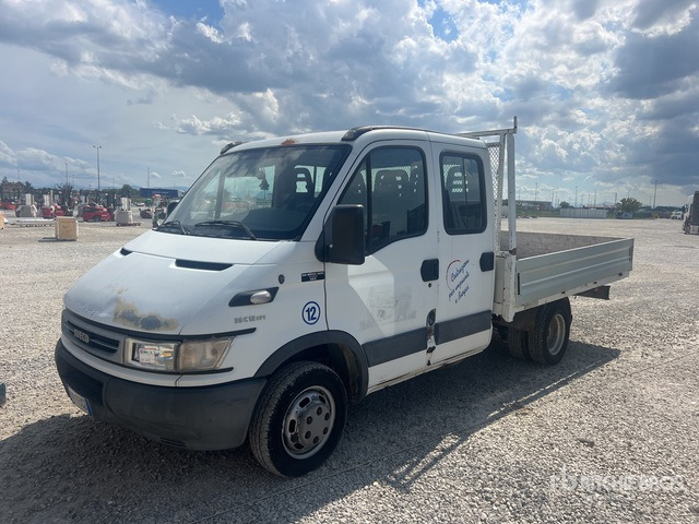 2006 Iveco Daily 35C12 Crew Cab (Inoperable) Flatbed Truck - Bortinis automobilis: foto 4 2006 Iveco Daily 35C12 Crew Cab (Inoperable) Flatbed Truck - Bortinis automobilis: foto 4